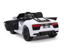 Load image into Gallery viewer, Audi R8 Ride On Race Car with Remote, Leather Seat and Rubber Tires
