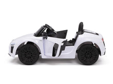 Load image into Gallery viewer, Audi R8 Ride On Race Car with Remote, Leather Seat and Rubber Tires
