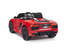 Load image into Gallery viewer, Audi R8 Ride On Race Car with Remote, Leather Seat and Rubber Tires
