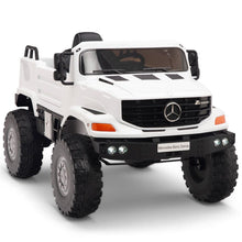 Load image into Gallery viewer, Mercedes Zetros Toddler Remote Control Ride On 12V Versatility Truck
