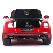 Load image into Gallery viewer, Bentley Continental GT Toddler Remote Control Ride On Car with Leather Seat
