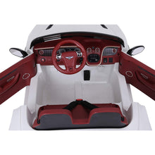 Load image into Gallery viewer, Bentley Continental GT Toddler Remote Control Ride On Car with Leather Seat
