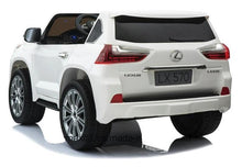 Load image into Gallery viewer, Lexus LX 570 Toddler 4WD Remote Control Ride On Car With 2 Seats and Touchscreen
