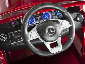 AMG Mercedes S63 Remote Control Ride On Coupe With Rubber Tires for Toddlers