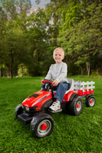 Load image into Gallery viewer, Case IH Lil Ride On Tractor &amp; Trailer
