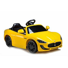 Load image into Gallery viewer, Maserati GranCabrio Licensed Remote Control Ride On Sports Coupe
